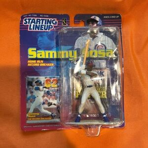 Starting Lineup Action Figure - Blue and White